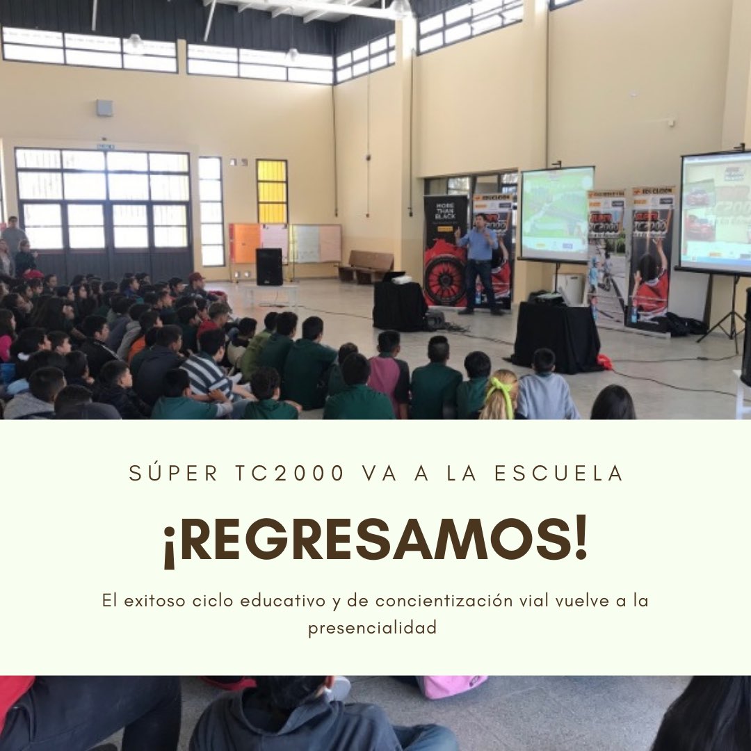TC2000 va a la Escuela tweet media