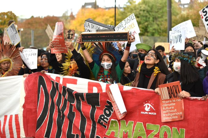 DanChurchAid's tweet photo. DAY 6 #COP26
Pictures from today's #FridayForFuture demonstration in Glasgow at @COP26
@ACTAlliance participated along with @GretaThunberg and thousands of others calling for #climatejustice and #maxaction now! https://t.co/DTRimJTEvD