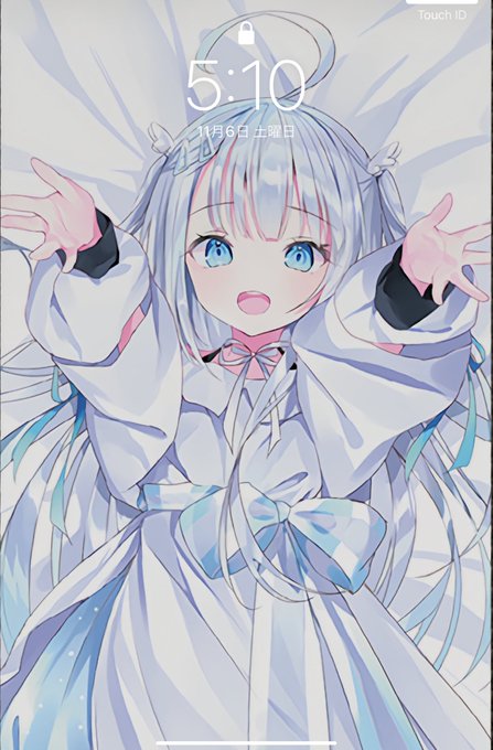 ロック画面のtwitterイラスト検索結果