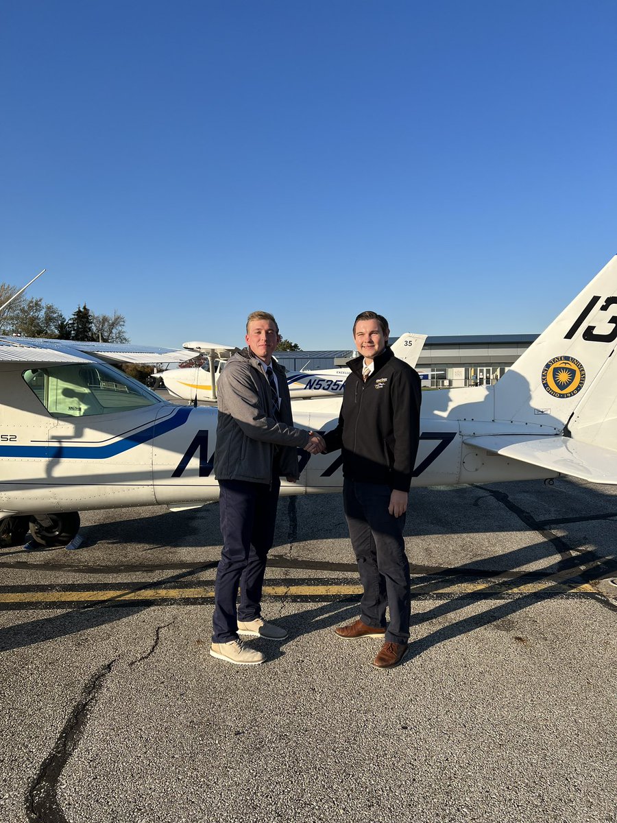 JRenselSr's tweet photo. Some good news today… Jake officially a Private Pilot! 🛩✈️ https://t.co/j7FQWyulm2