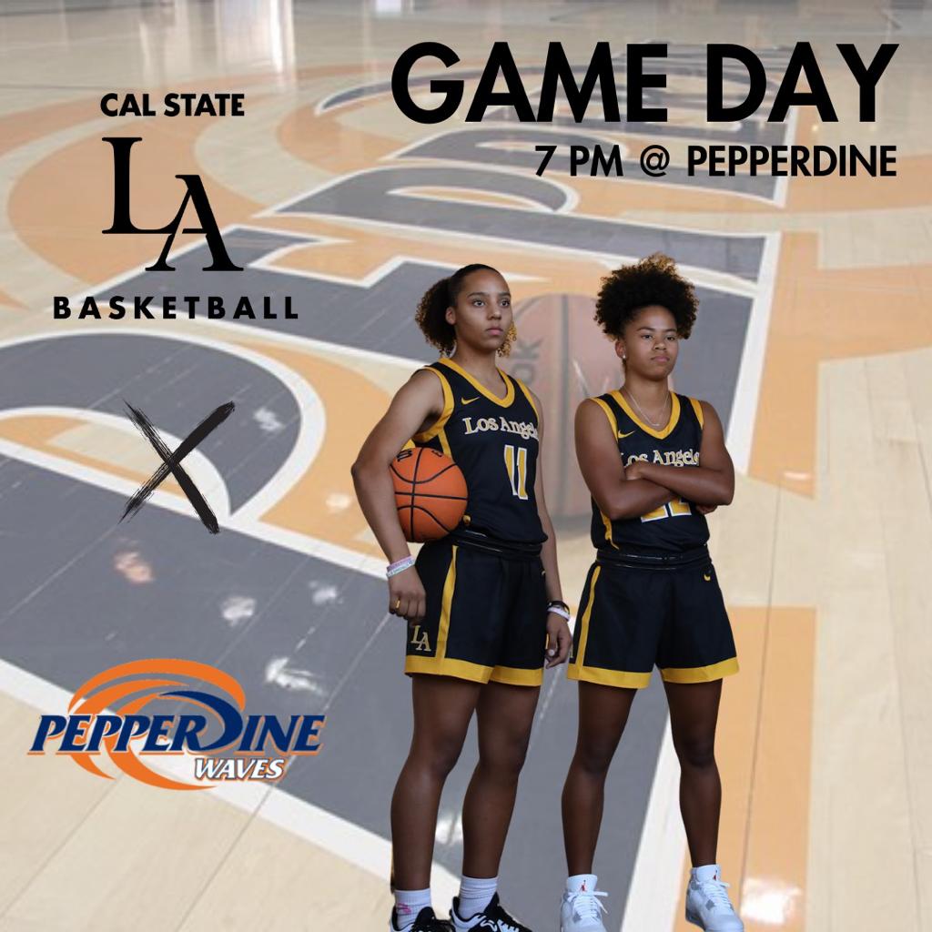 CalStateLAWBB1's tweet photo. We’re looking to bounce back in our 2nd exhibition game of the season. We’re headed to Malibu to face Pepperdine University @7pm. #ItsFlyTime #CSLA #WBB #WeAreLA #Family https://t.co/VrqGoeChm1