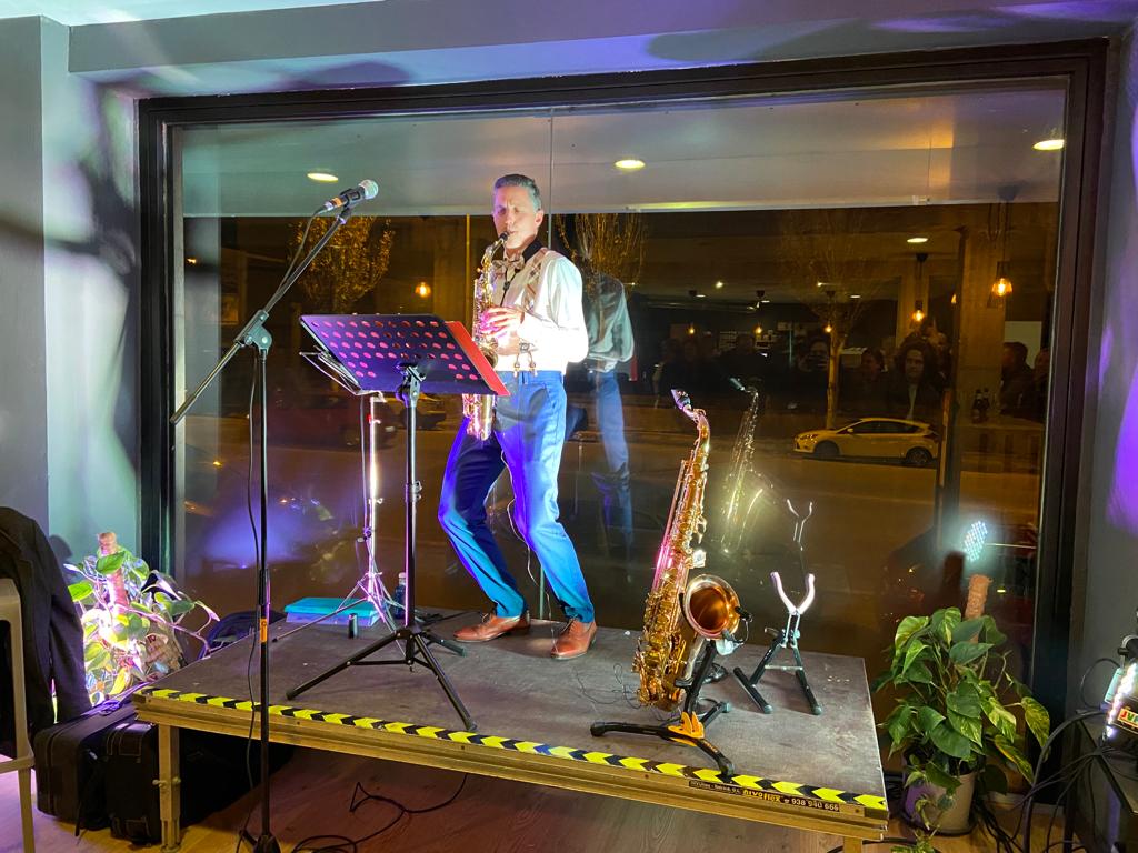 Nada mejor para terminar la primera jornada de #Presura21 que un concierto de <a href="/norbertosaxofon/">Norberto Francisco</a> en Organic #LoRuralEsLaVanguardia #OrgulloRural