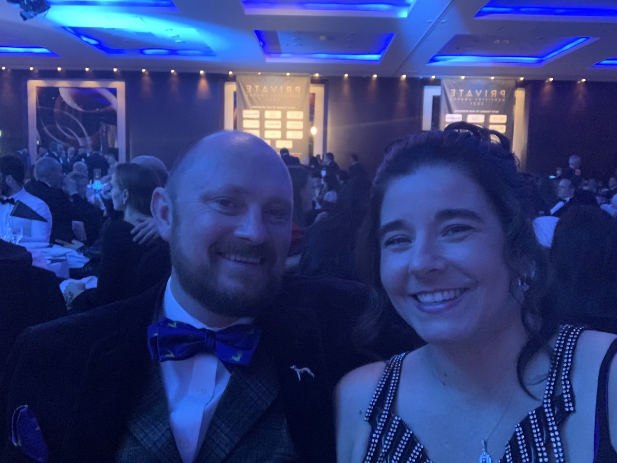 Fantastic evening so far! Well done #pdawards21 thank you!