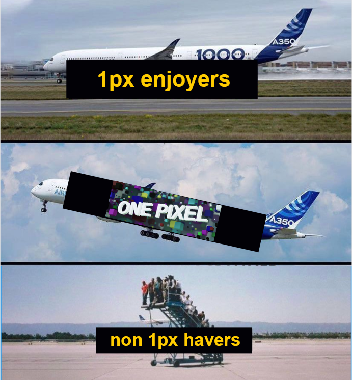 Only One Pixel tweet media