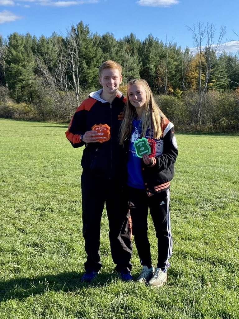 ChubbKathy's tweet photo. States bound!  Congrats to Will and Lauren! #akronxc 
@ACSCrunchClub 
@AkronHSSports https://t.co/HsUIdgJiLg