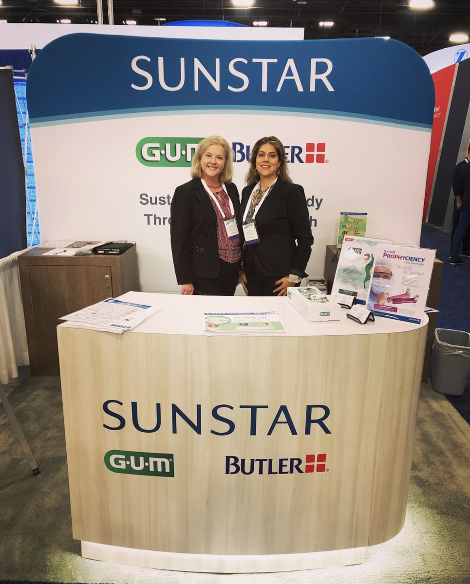 SunstarGUM's tweet photo. We're having a great time at @AmerAcadPed 's #PerioAM21 seeing dental professionals face-to-face, and being part of dentistry’s clinical future! https://t.co/5rJljHSuOX