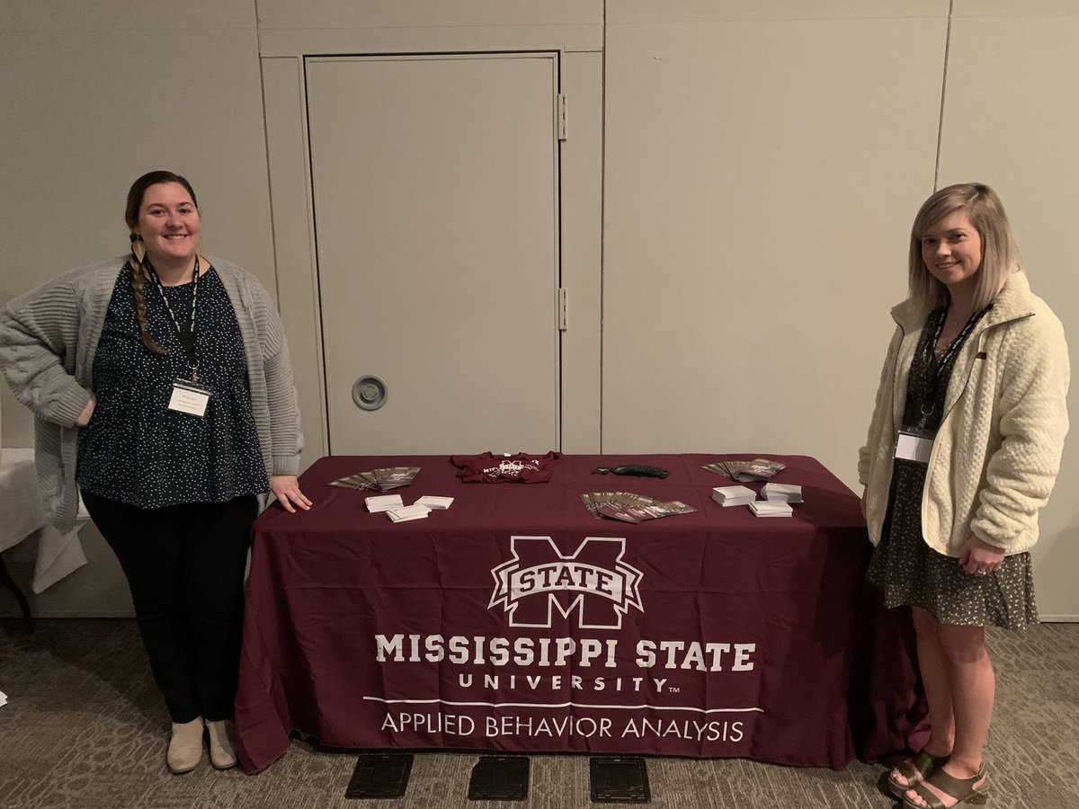 Emily_Hart_BA's tweet photo. Had a wonderful experience at BAAMS conference these past two days. I presented my research from my practicum class as a poster. I was glad to be joined by my supervisors, classmates, co-workers, and mentors! @DCSBehaviorDept @aba_msu @baamsinfo #TeamDCS #hailstate https://t.co/St1Nz9Yjbl