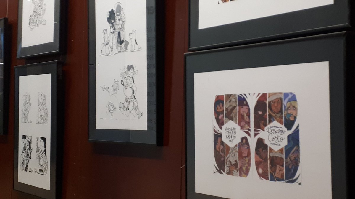angelstomasgonz's tweet photo. Arrenca la 17è #CollFantasy 2021 al centre cívic #ElColl LaBruguera amb inauguració exposició i taula rodona 'Els jocs de rol amb perspectiva de gènere'. També aquí 💜💜. Taula de luxe. Força interessant. https://t.co/zifA7RREdf