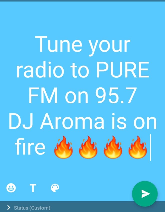 AkwasiMoreland's tweet photo. @djaromaGH @PUREDRIVE_957
Feeling the vibe in my room πππ₯π₯π€π₯π₯π₯
#FridayVibe
#oneverybody https://t.co/9dnE64CHjF