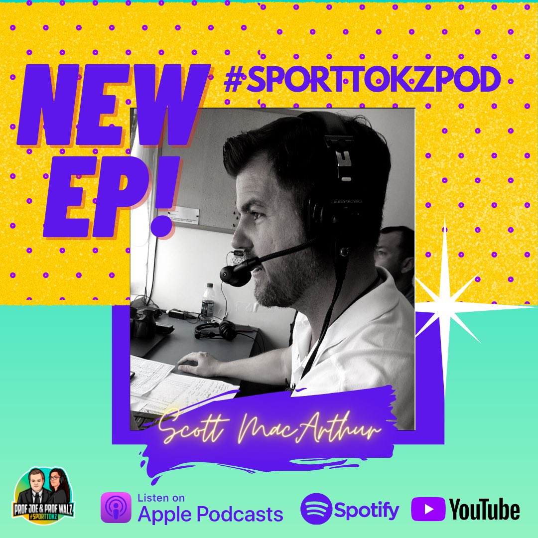 SportTokz's tweet photo. New Episode: Season 4 Episode 1! 🎧🎙
Listen Now: https://t.co/X6gUqsAk7P
(Also found at the LinkInBio!)

We had the privilege of speaking with On Air Sports Expert Scott MacArthur (@scottymacthinks) this past week!

#sporttokz #sporttokzwithsportprofz #digitalmarketing #sport https://t.co/7ST1qTx8UF