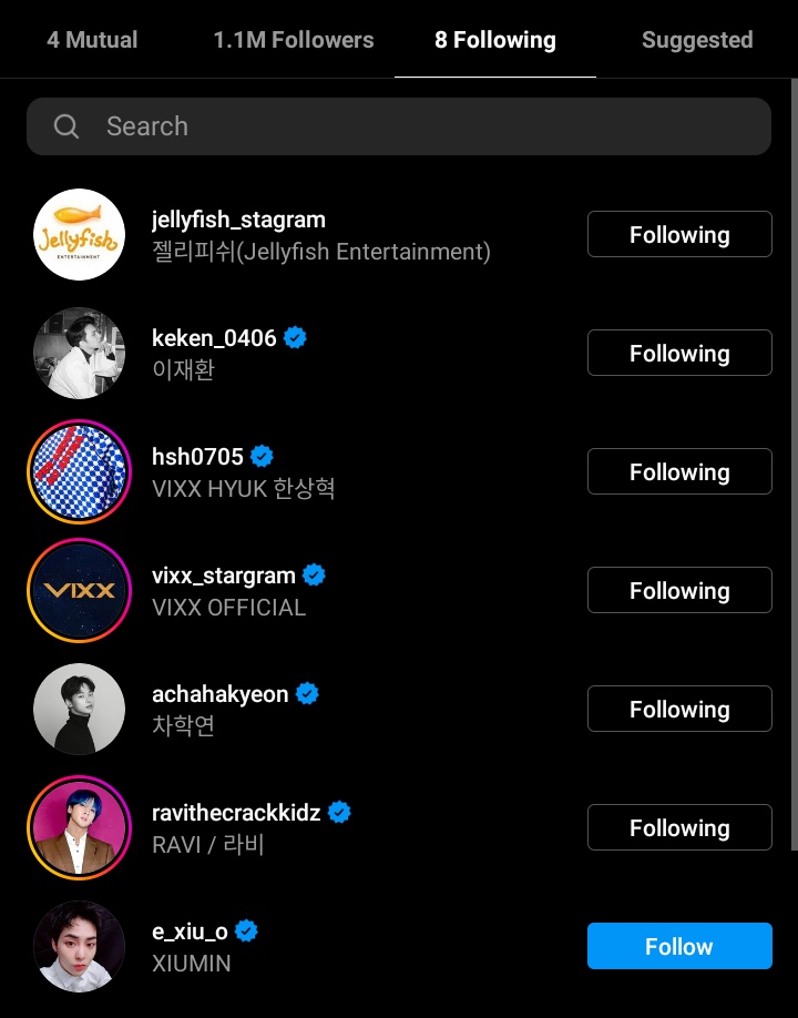 VIXXSUPPORT_'s tweet photo. #VIXX #LEO and EXO XIUMIN are now mutually following each other ON INSTAGRAM 
https://t.co/m116Nsbmk7
@JUNGTW_LEO https://t.co/hgwvkLzYgs