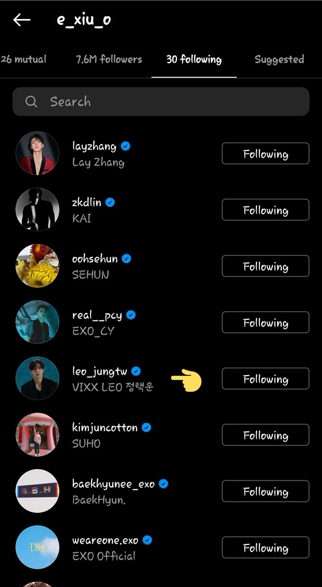 VIXXSUPPORT_'s tweet photo. #VIXX #LEO and EXO XIUMIN are now mutually following each other ON INSTAGRAM 
https://t.co/m116Nsbmk7
@JUNGTW_LEO https://t.co/hgwvkLzYgs