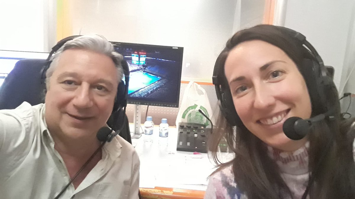 Un placer haber comentado esta <a href="/BJKCup/">Billie Jean King Cup</a> con <a href="/arsenismash/">Arseni Pérez</a> en <a href="/teledeporte/">Teledeporte</a> 😍 Espero que hayáis podido disfrutar tanto como yo 🥰