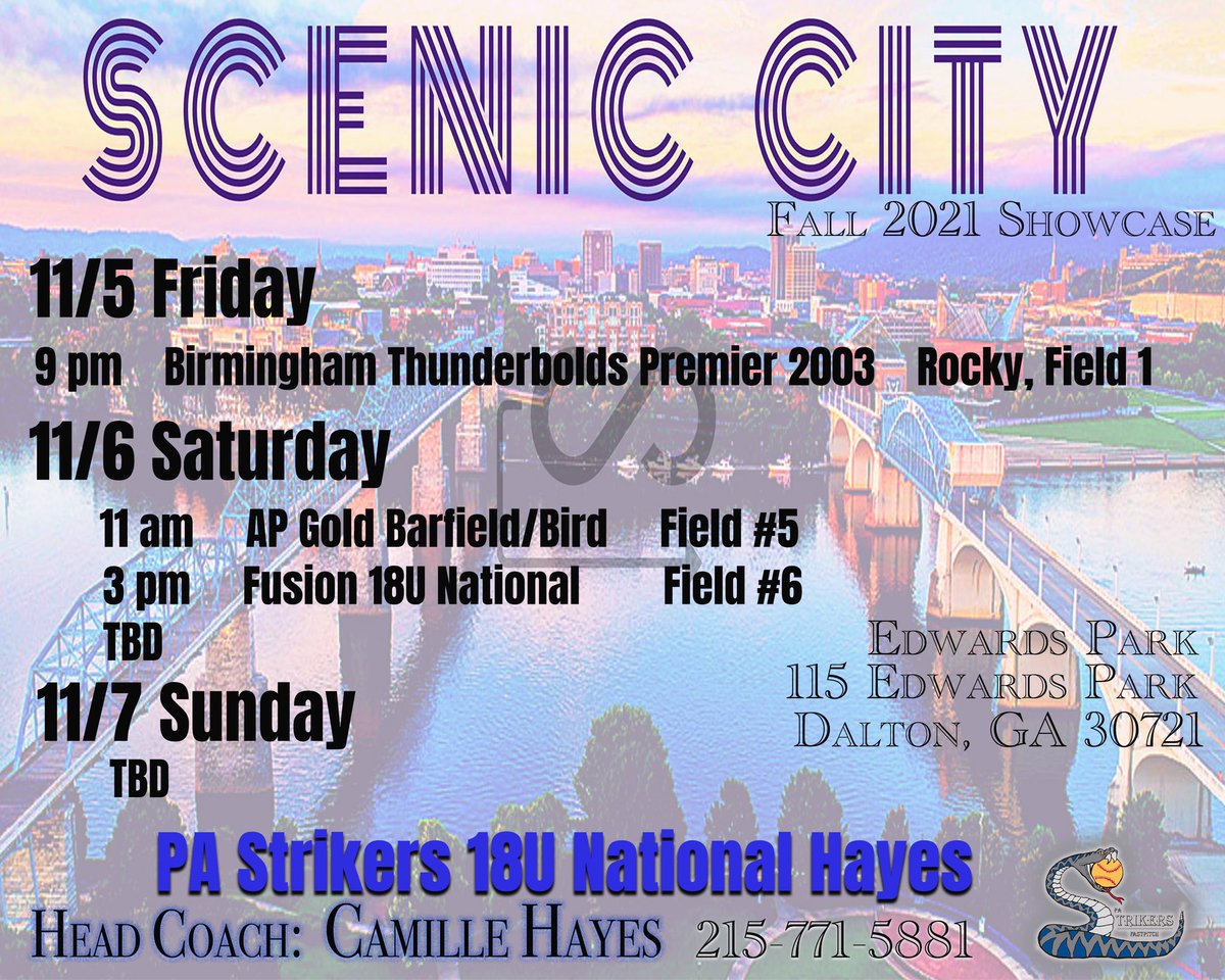 03_strikers's tweet photo. Prime time!  Watch our PA Strikers 18U National Team live tonight at 9PM via our PA Strikers 18U National Team Facebook page - or through our PA Strikers 18U National Team Hayes Game Changer Manager!  #livestreaming #nevermissaplay #letsgostrikers #sceniccity #showcasetournament https://t.co/ZYoCfkmzKd