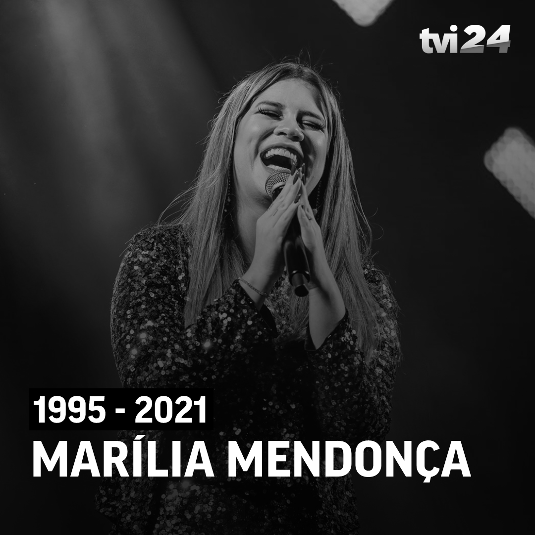 tvi's tweet photo. A cantora brasileira Marília Mendonça morreu esta sexta-feira quando a aeronave em que seguia se despenhou. Tinha 26 anos. https://t.co/vXUguhg6Ed