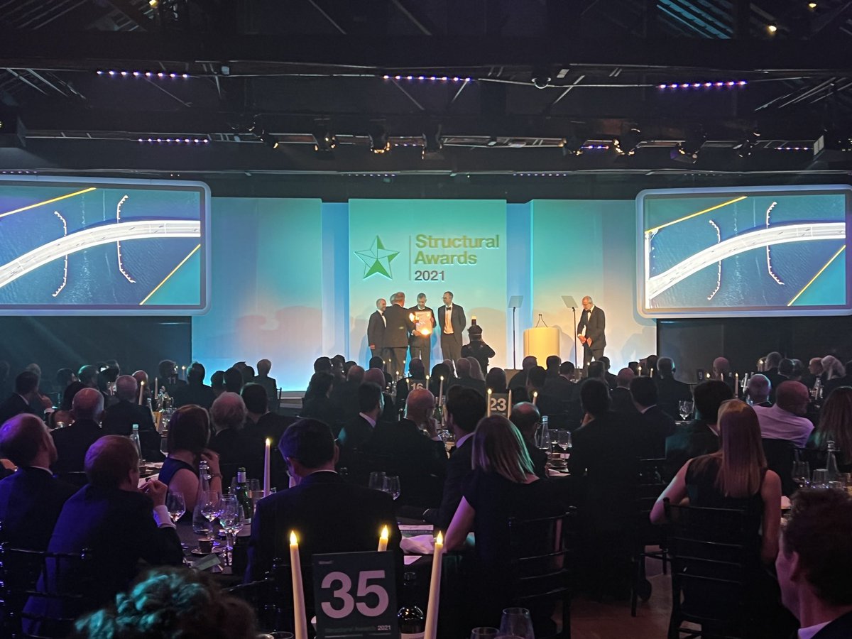 jabbruce's tweet photo. Well done to the Bridge Team again! ⁦@burohappold⁩ for the award for pedestrian bridges ⁦@IStructE⁩ https://t.co/ZjhZmb9piu