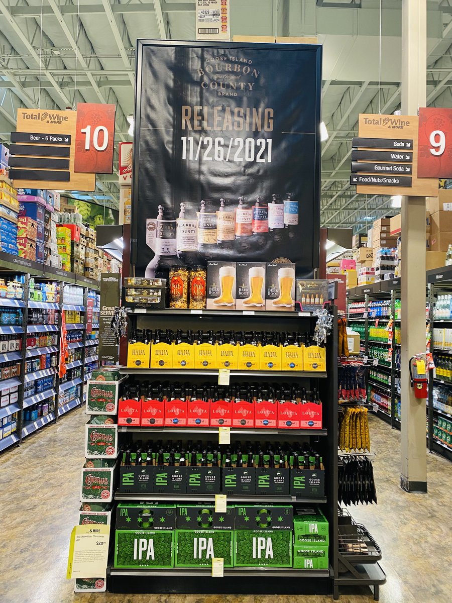 You can always count on us for those #FeelGoodFriday end cap displays <a href="/TotalWine/">Total Wine & More</a>!  Shoutout to our #NevadaBeverage team for the stellar execution.  #FridayNight

#Vegas #LasVegas #NevadaBeverage #HappyFriday