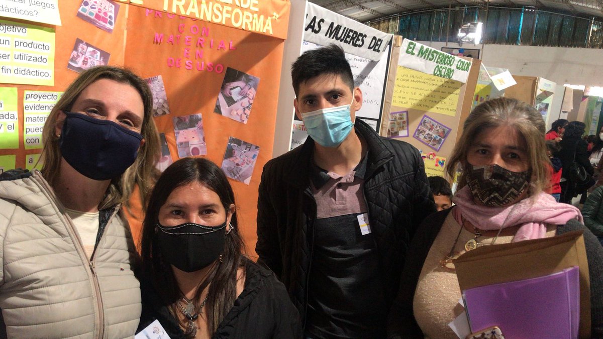 acteba's tweet photo. Las y los estudiantes de región 14 compartieron sus proyectos de indagación escolar en  #Alem en la instancia regional de #FeriaDeCienciasPBA @ClaudiaBracchi1 @baeducacion 

#Educación #Arte #Ciencia #Tecnología https://t.co/Zf6j7pfCnG