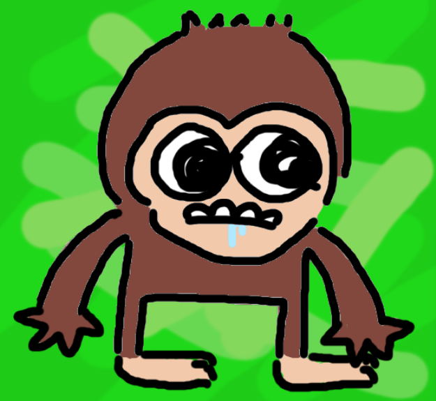 SnakeDoodle's tweet photo. Monkey https://t.co/WOtFeMKrKW
