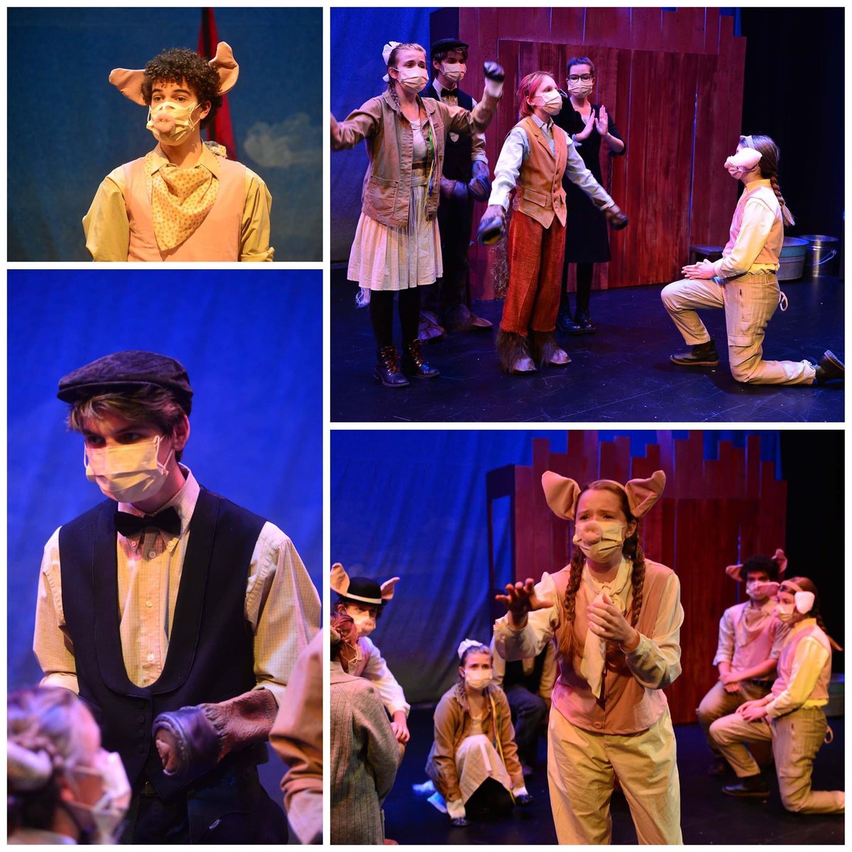 sayreschool's tweet image. Here's a sneak peek of this weekend's sold out performances of "Animal Farm."
#thesayredifference #sayreupperschool #sayretheatre #animalfarm
Photos by Patrick Mitchell
