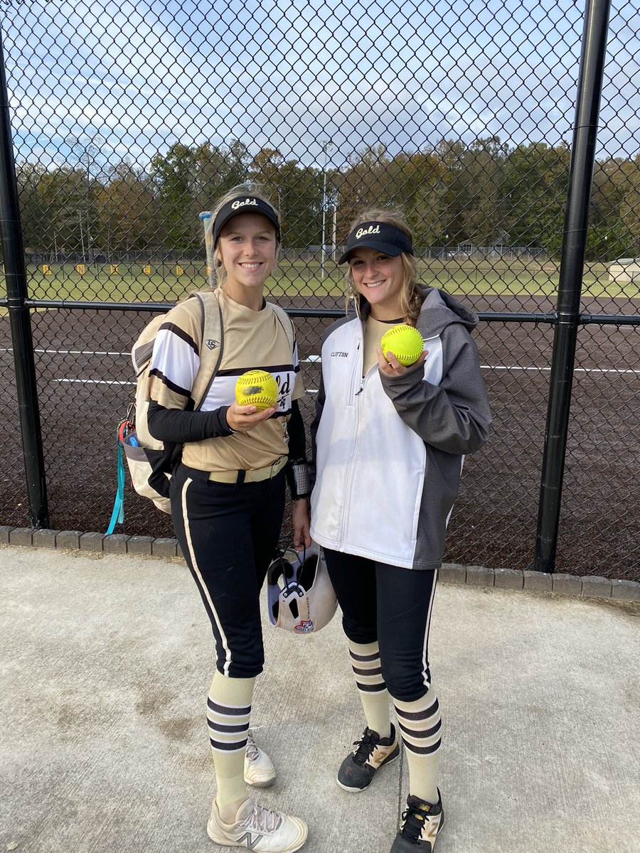 Softball players?  Yes.  Missle launchers?  Also yes.  That’s our <a href="/Averybarton2022/">Avery</a> and <a href="/charlaclifton_1/">charla clifton</a> starting the fall showcase season with a pair of bombs. Way to go, girls! 💣💣 #DJandChino #bombsaway <a href="/MercerUSoftball/">Mercer Softball</a> <a href="/LindsayFico/">Lindsay Fico</a> <a href="/cara_parker13/">Cara Parker</a>