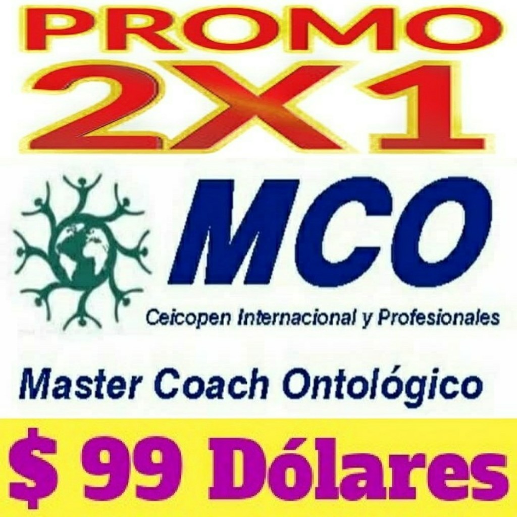 ceicopen's tweet photo. 💥Promocion 2X1 USD99💥
Master Coach Ontológico para 2 personas y ambas Certificadas con Aval de Ceicopen.
 
👉 Consultas: https://t.co/oGWc4fCd4o
 
✔ Comprar con Paypal : https://t.co/dBUrUX4I6b https://t.co/K49eBirwkV