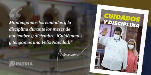 MSVEnLinea's tweet photo. #ULTIMAHORA || Inicia la entrega del Bono Cuidados y Disciplina enviado por nuestro Pdte. @NicolasMaduro a través del Sistema @CarnetDLaPatria.

La entrega tendrá lugar entre los días 5 al 13 de noviembre de 2021.

📍 11,00 Bs 

@MSVEnContacto #5Nov #BienvenidosALaFilven2021 https://t.co/Z5c1fM5wkM