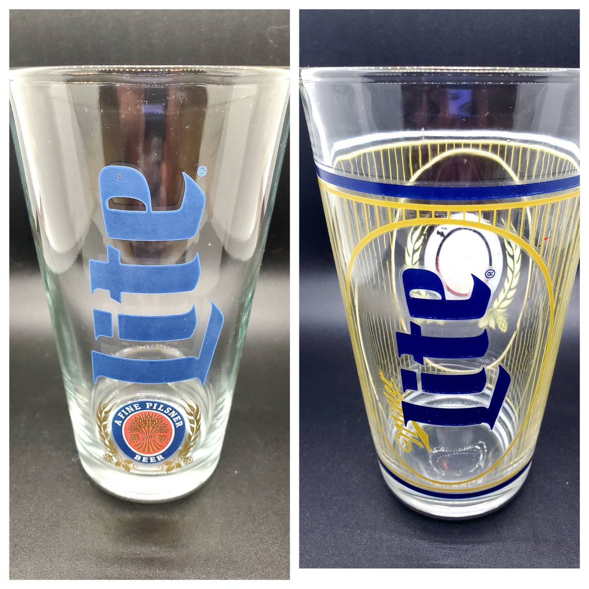 Imaginations47's tweet photo. Excited to share the latest addition to my #etsy shop: Vintage Miller Lite Pint Glasses 2 Styles to Choose From #millerlite #millerlitebeer #millerlitepint #millerpintglass #tapbeerglass #beerglass #beerpintglass #pilsnerbeer #pilsnerbeerpint https://t.co/pKrIPvtfnm https://t.co/DVZgX6nFV7