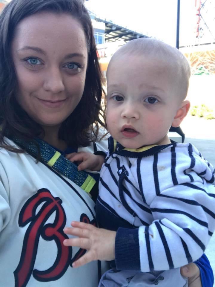 ngelaPowers's tweet photo. First pic is my nephew and I in 2018 and the others are today. He’s an even bigger Braves fan than me. #battlewon #BattleATL #braves #worldseriechamps https://t.co/o07ONtNoNR