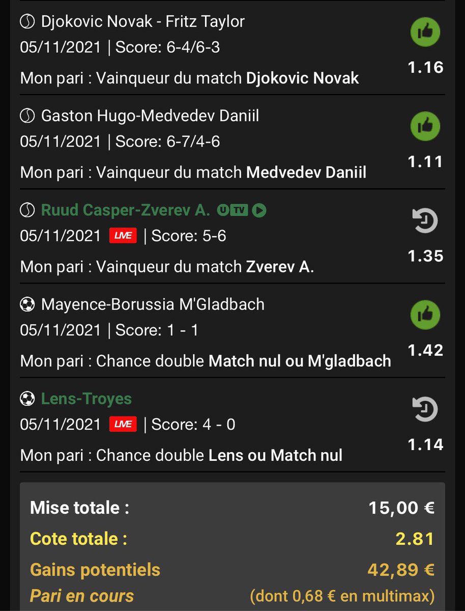 Prono_BOSS's tweet photo. @ActuFoot_ COTEBOSS du 05/11

💥2.81❓

#free #bet #boss 
@boss_freebet

#europaleague #championsleague #europaconferenceleague #bwin #betclic #unibet #winamax #pokerstars #zebet #netbet #franceparis #liga #seriea #bundesliga #pl #conseil #parisportif #parissportif #likeforlike https://t.co/LwrKa6OAOz