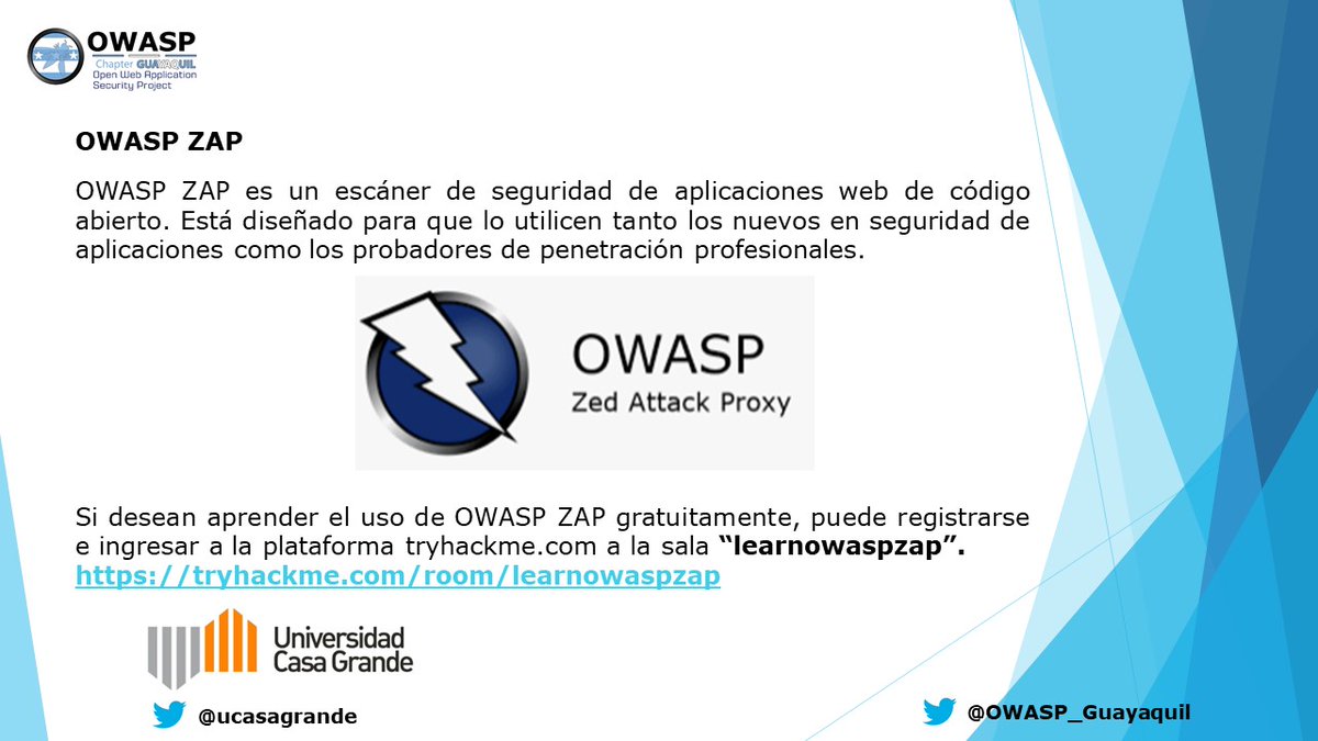 Owasp_Guayaquil's tweet photo. Uso de la herramienta OWASP Zed Attack Proxy #OWASP #ZedAttackProxy
https://t.co/fC009GaVLY
@ucasagrande @Owasp_Guayaquil https://t.co/LvcvNKM7jC