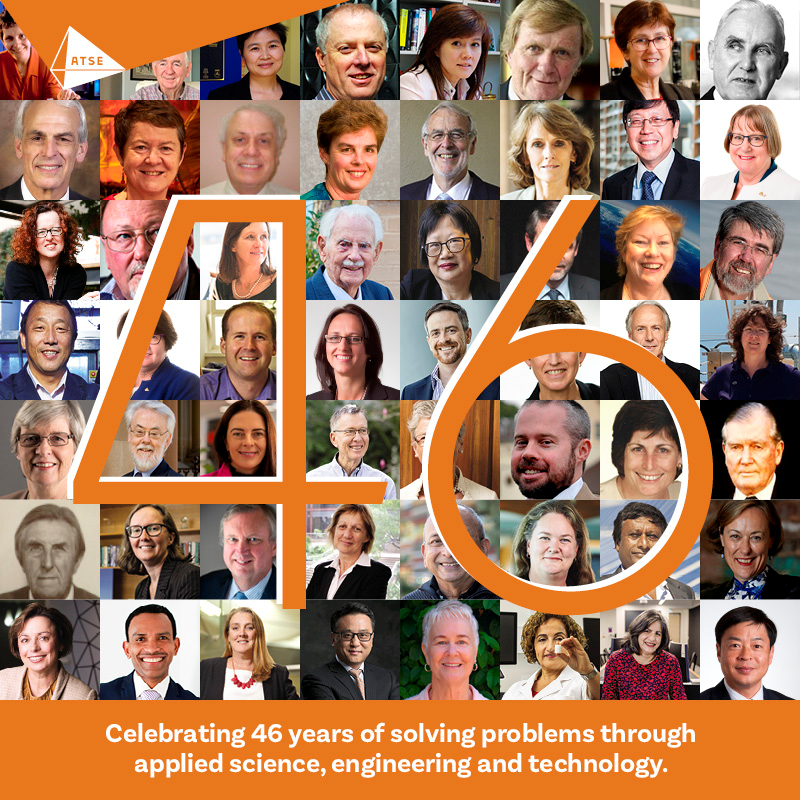 Academy of Technological Sciences & Engineering (@atse_au) on Twitter photo 📣🎂 Today is our 46th Birthday! Founded in 1975, we are now a 900 strong family of #Fellows #awardees #mentors and #mentees who are solving the big issues facing #Australia through applied #science #technology and #engineering #FacesofATSE <a href="/_IMNIS/">IMNIS</a> <a href="/STELRproject/">STELR Project</a> <a href="/csinschools/">CS in Schools</a> 📣🎂 Today is our 46th Birthday! Founded in 1975, we are now a 900 strong family of #Fellows #awardees #mentors and #mentees who are solving the big issues facing #Australia through applied #science #technology and #engineering #FacesofATSE <a href="/_IMNIS/">IMNIS</a> <a href="/STELRproject/">STELR Project</a> <a href="/csinschools/">CS in Schools</a>