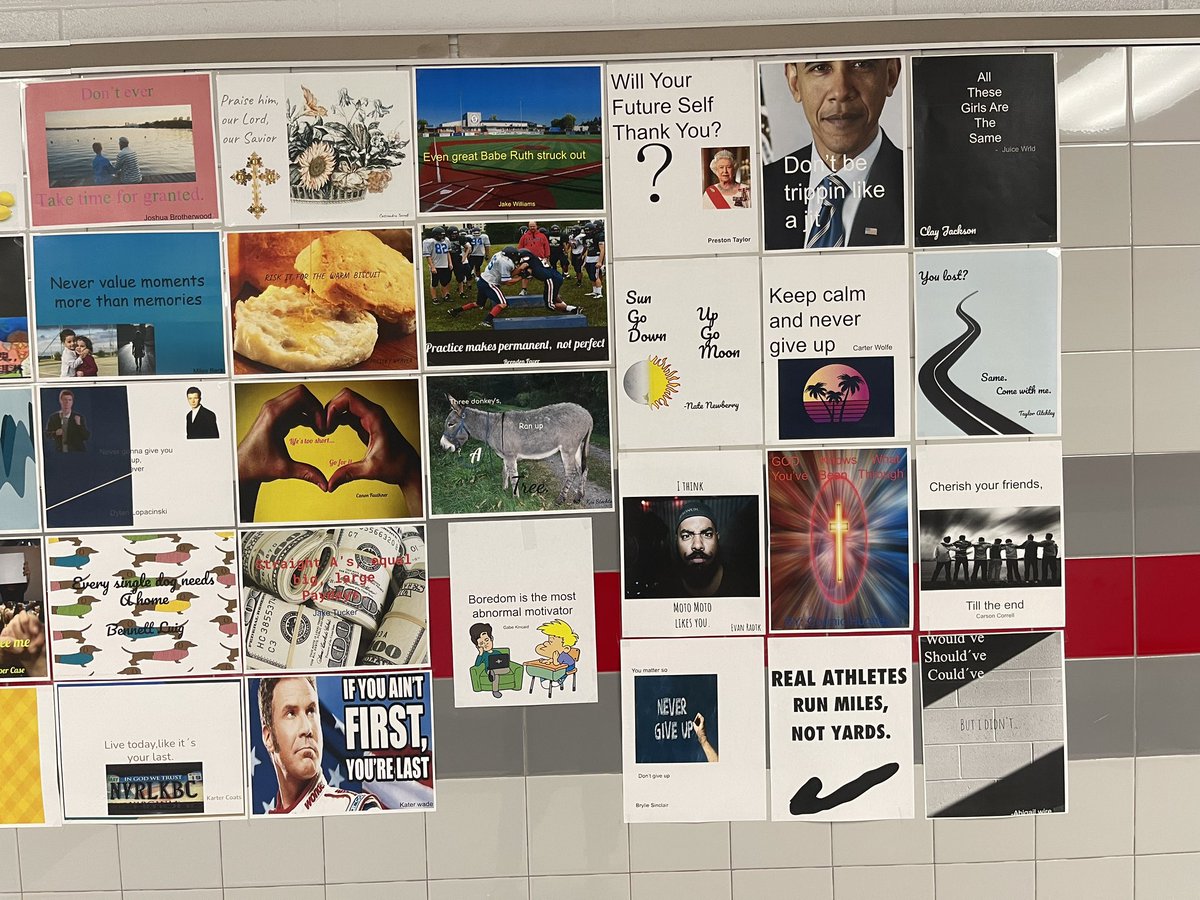 8th grade English students created 6 word memoirs. I love their creativity! <a href="/EAGLESatHMS/">Holliday MS</a> <a href="/sixwords/">Six Word Memoirs</a>