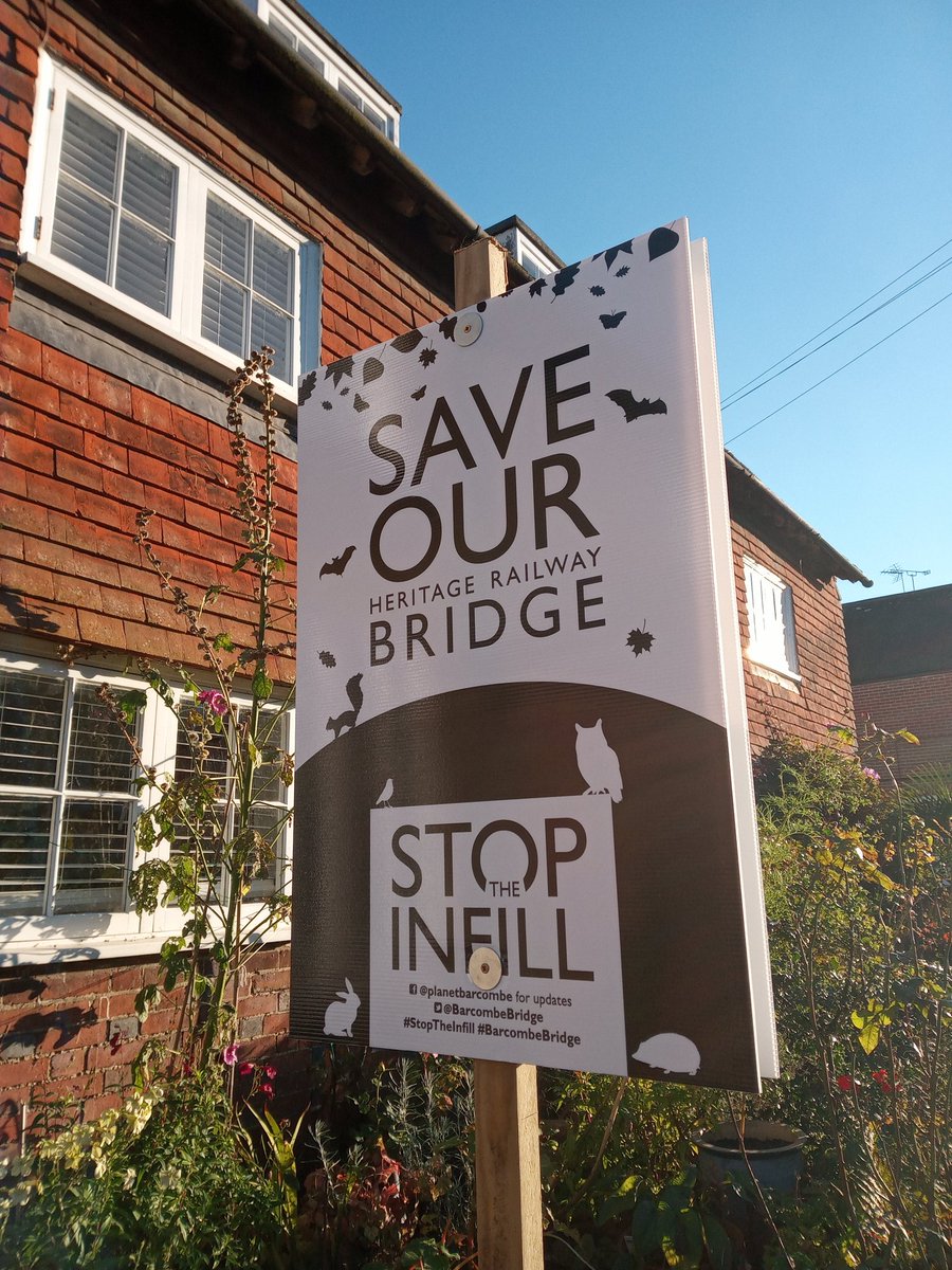 BarcombeBridge's tweet photo. For heritage, for wildlife, for our community... #SaveOurBridge #StopTheInfill!

Will @NationalHways listen? 

@mariacaulfield @grantshapps @LewesDC @EastSussexCC @Lewes_Lib_Dems @LewesLabour @LewesGreenParty https://t.co/EGxiKdNMNu