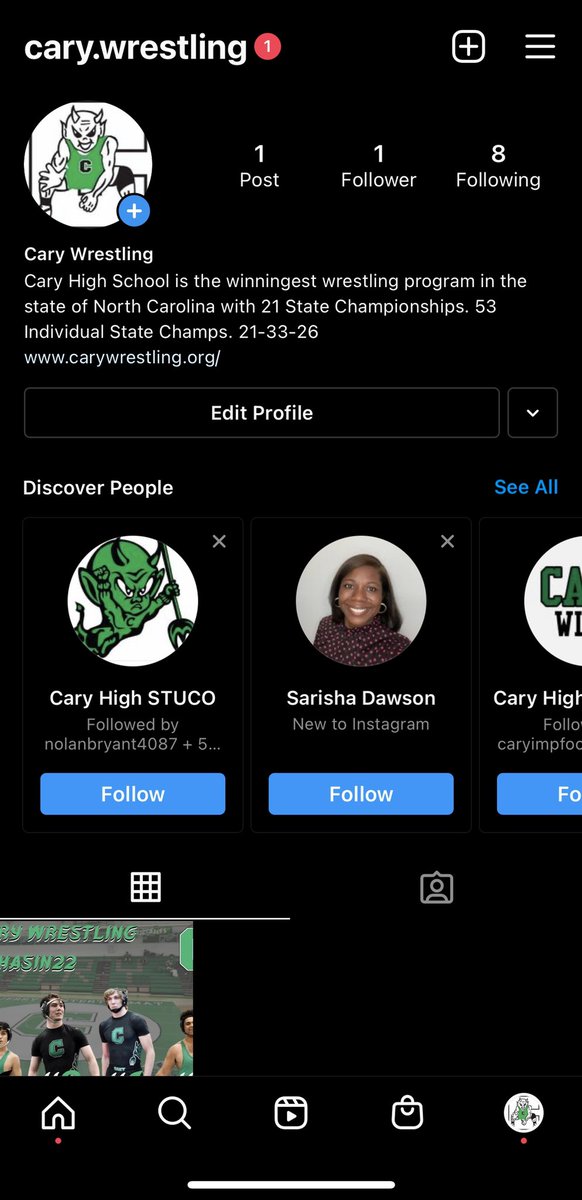 Cary Wrestling tweet media