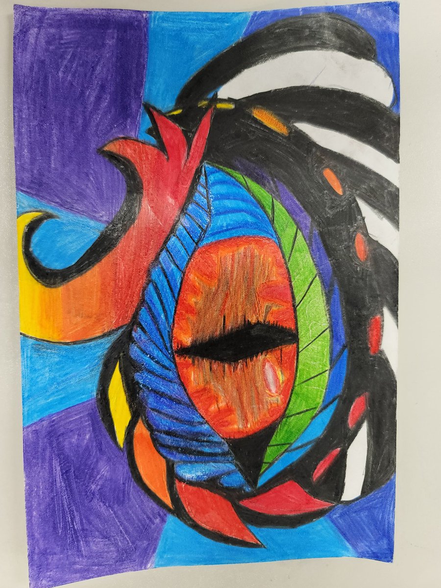 oheeronllms's tweet photo. Some more of the completed Dragons eyes #texture #llmsartstudents #6thgradeartrocks https://t.co/aMWAxgh0iB