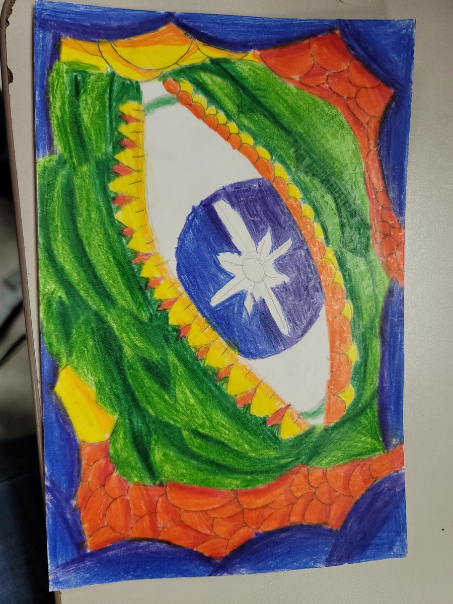 oheeronllms's tweet photo. Some more of the completed Dragons eyes #texture #llmsartstudents #6thgradeartrocks https://t.co/aMWAxgh0iB
