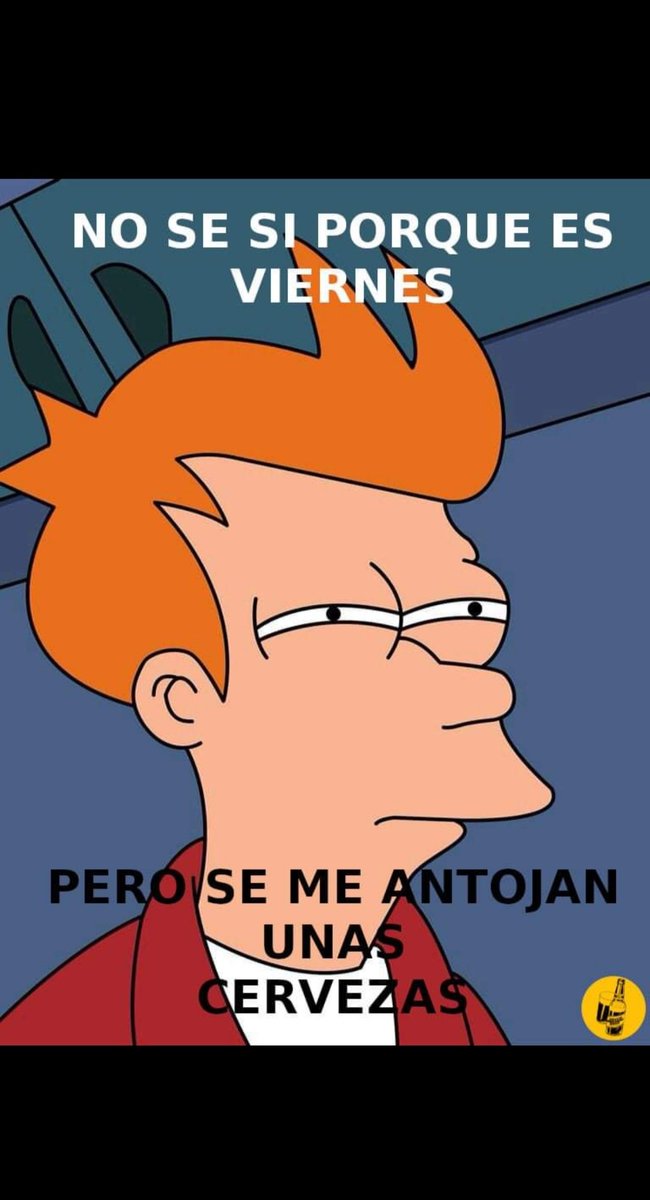 Buen viernes! Salud 🍺