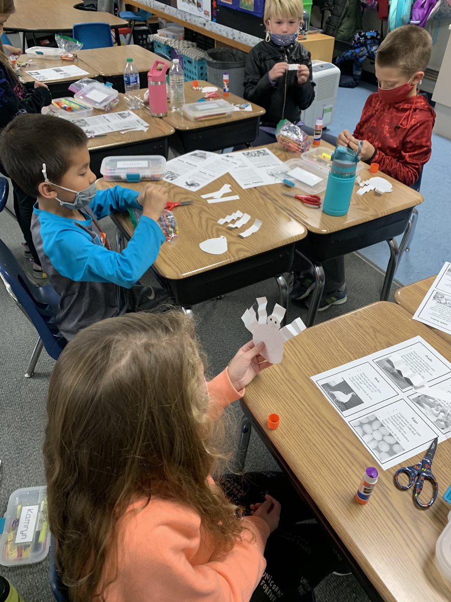 Burris2nd's tweet photo. Our November Farm of the Month was all about turkeys! We learned so many new facts and made a fun little farm turkey, too! 🦃 #connectses https://t.co/1bEqBXjeh8