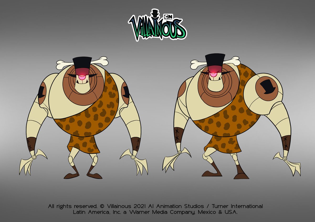 cris_pcg's tweet photo. Concept art de un Fighter Hatbot para la primera temporada de villainous. Ep3
Dirección de @AlanIturiel
Supervisión de @ThorOdenson9

#Villanos #conceptart #villainous #VillanosCartoonNetwork #hatbot #BlackHat #drFlug #art https://t.co/tELRUvQj0s