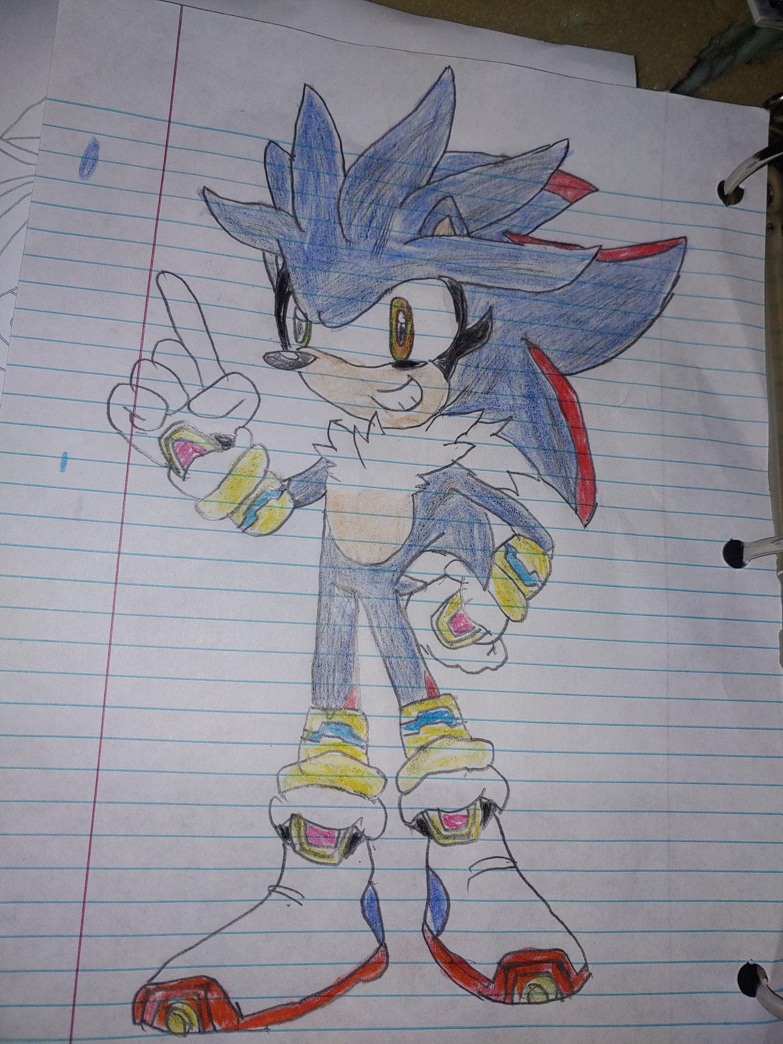 Bryan9554 sonic on X: Sonic + shadow + silver =silvhadic   / X