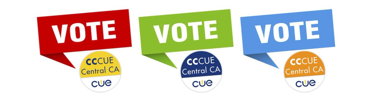 CentralCalifCUE's tweet photo. Calling all #CCCUE members!  Make sure you take the time to vote for the candidates that are up for election to join the CCCUE Board! Thank you!

https://t.co/BIhzO4k96v

@ETWiseGuy @TheTinSTEM @EdTechGeekster @JHensley_DPHS @Mrtaylorhistory @MCarrilloEDU 
#WeAreCUE https://t.co/ID5l2XrMJY