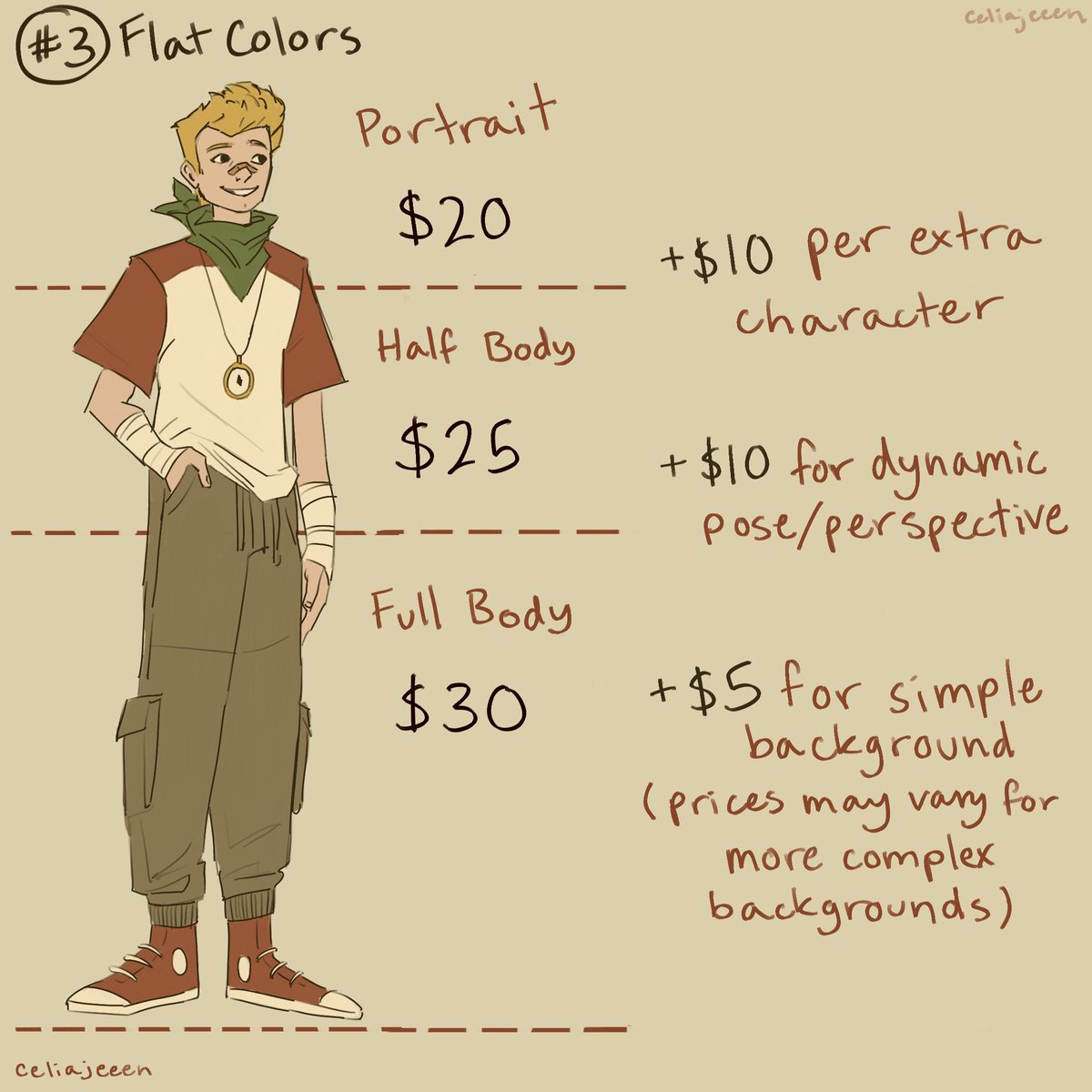 All the other types of commissions I will do!  If you are interested, dm me before slots fill up! 