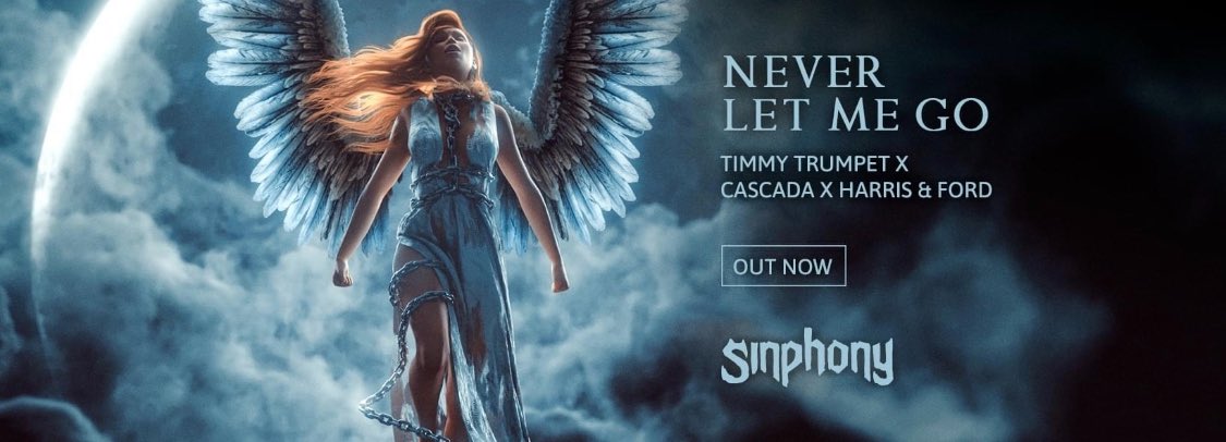 NEVER LET ME GO ✨
<a href="/TimmyTrumpet/">Timmy Trumpet</a> x <a href="/cascada_music/">Cascada</a> x @ Harris&amp;Ford
Out now! 🤍🤍🤍

Such a banger, get your copy! 💯🔥🎉