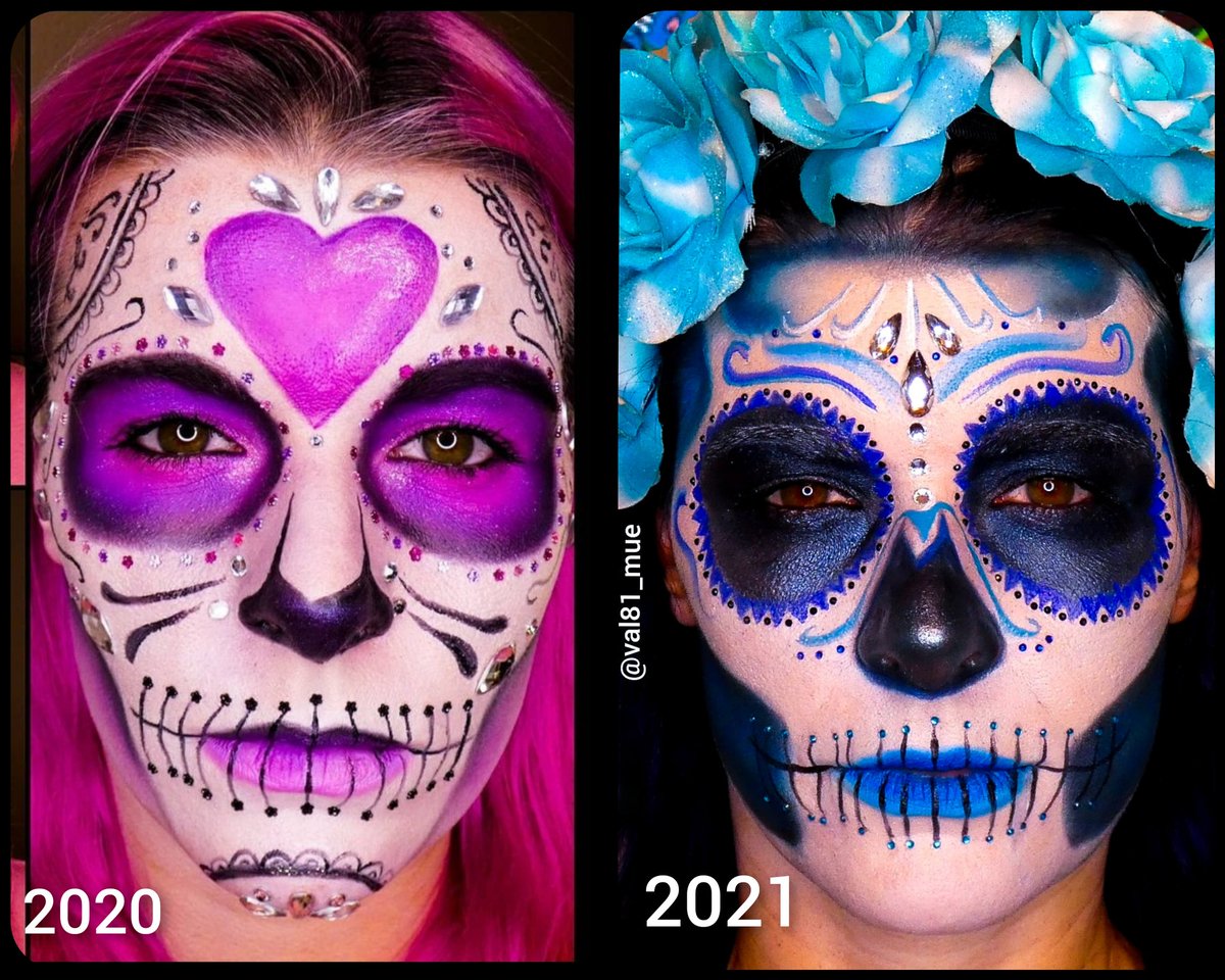val81_mue's tweet photo. I think they are both good but I like the blue π more.
#sugarskulls #sugarskullmakeup #diadelosmuertos #makeupismypower #makeuplook #makeupbabes #muaxdiscovery #muaxbaddies #makeupbabe #makeupprogress #makeupjourney #makeupjunkie #makeupgrowth #muasofinstagram https://t.co/VbHTdqeXCs