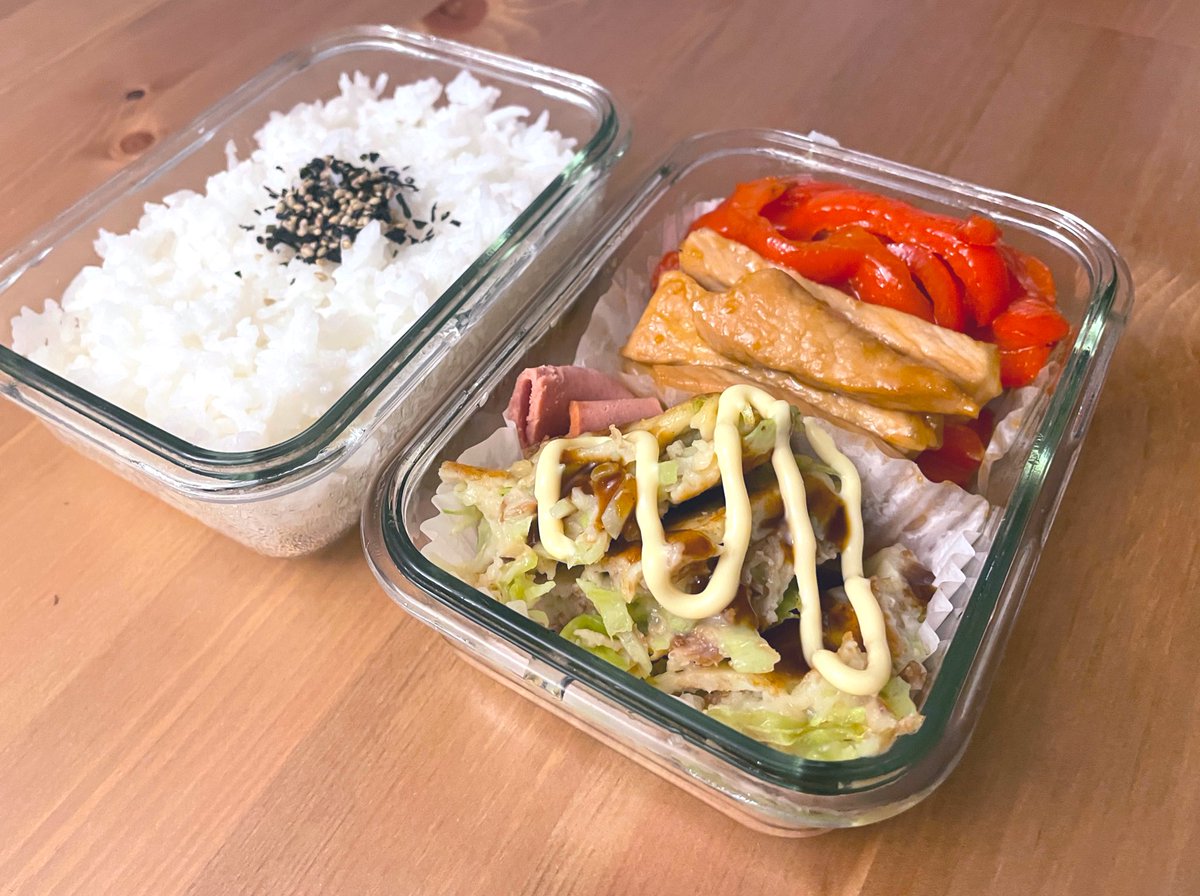 haray43613796's tweet photo. Bento of the day! 

#FridayFeeling #FridayVibes #bento #japanesefood #japanesebentobox #japanesebento #canadalife #canada #lifestyle #foodie #japanesefoodie https://t.co/69PY4w0Z2z