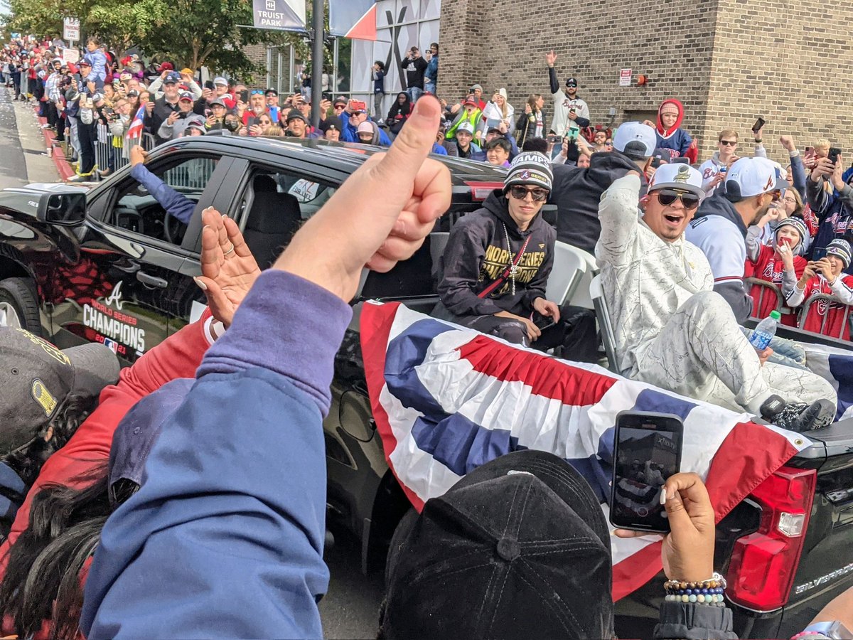 Go Braves!🏆#BattleWon #ForTheA <a href="/Braves/">Atlanta Braves</a>