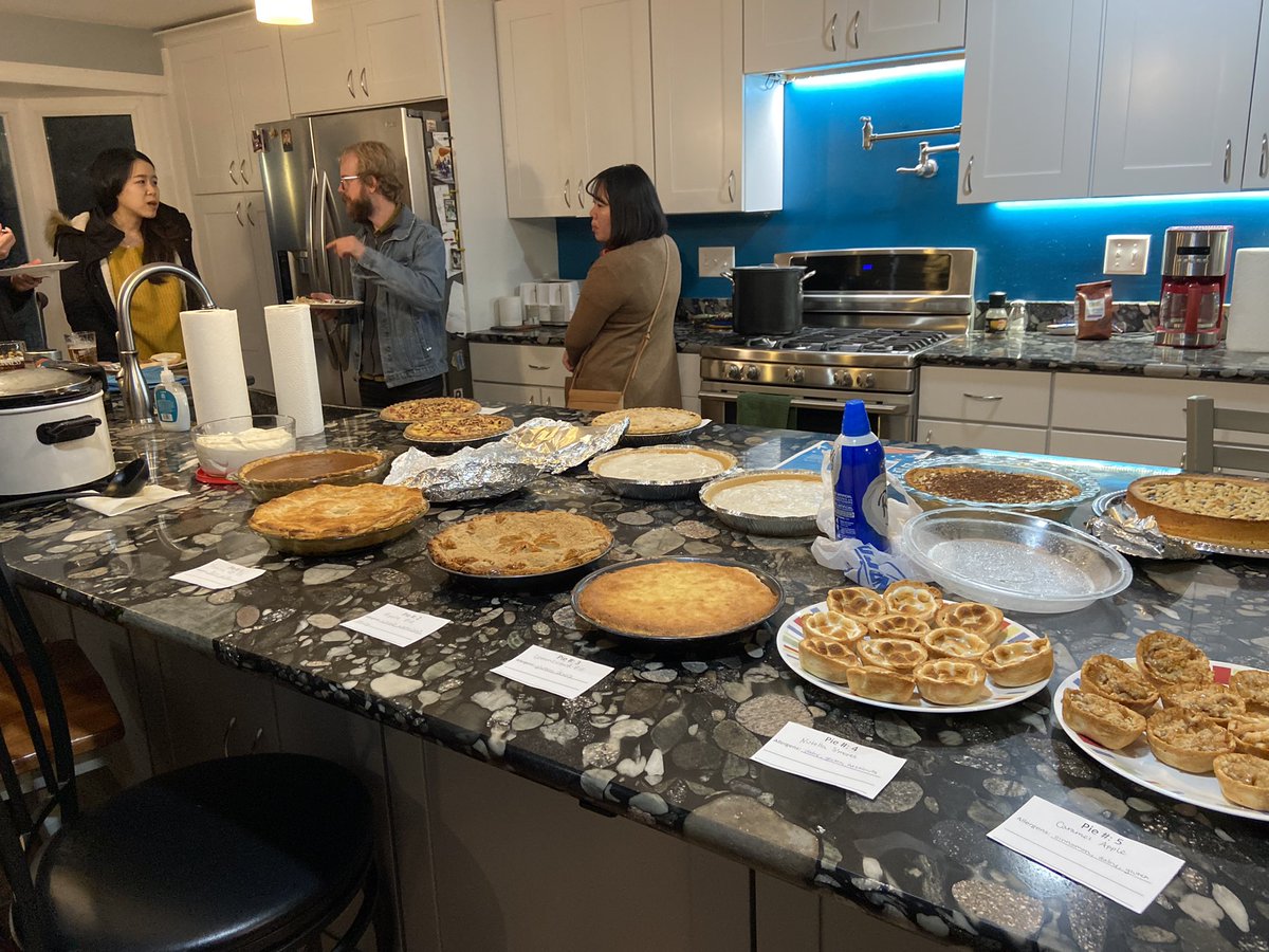 AWG_Penn_State's tweet photo. The pies are in! Be here or be square https://t.co/yEed5G8QjM