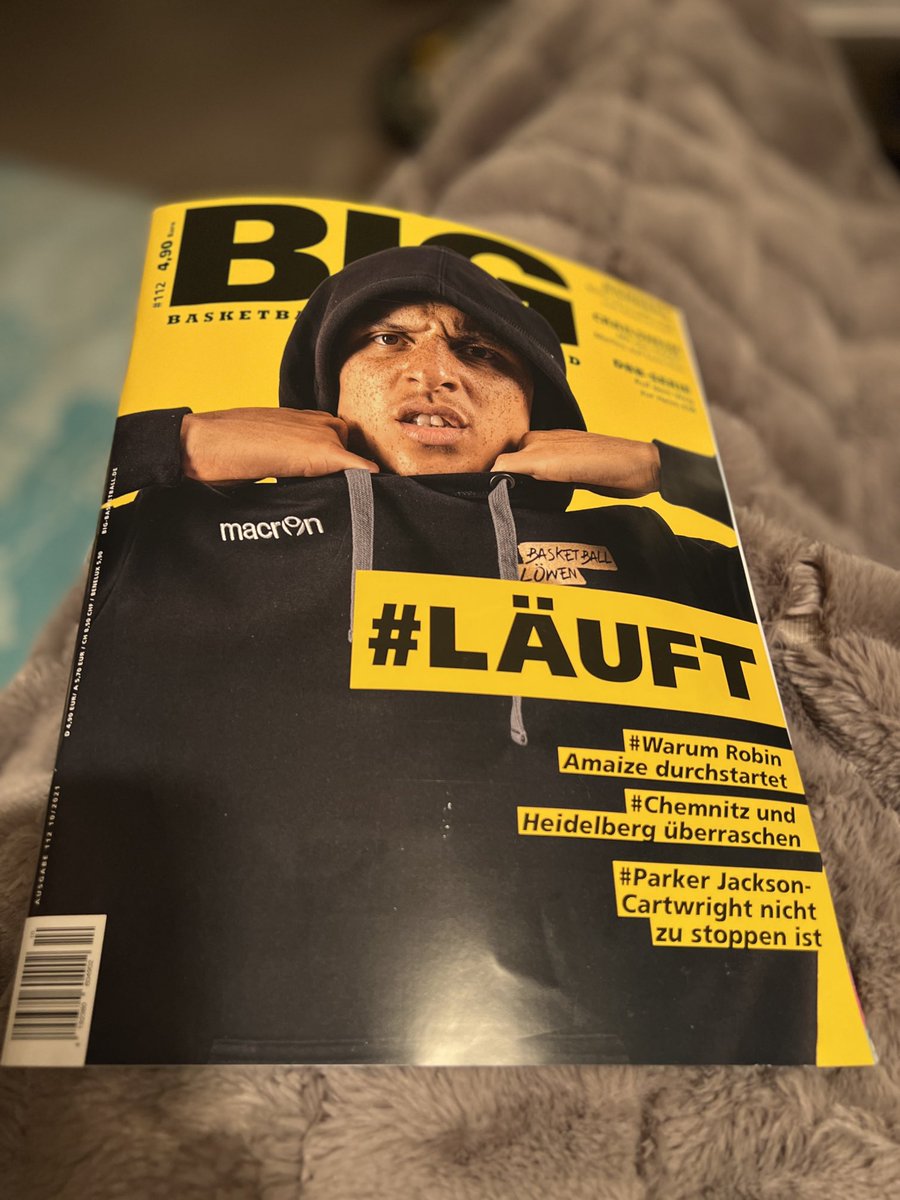 Neuer Lesestoff ⁦<a href="/BIG_Deutschland/">BIG - Basketball in Deutschland</a>⁩.  Mein Highlight - Jannik ⁦<a href="/jfreeze24/">Jannik Freese</a>⁩ plaudert mit ⁦<a href="/rupertfabig/">Rupert Fabig</a>⁩ 🏀🙌🏼.