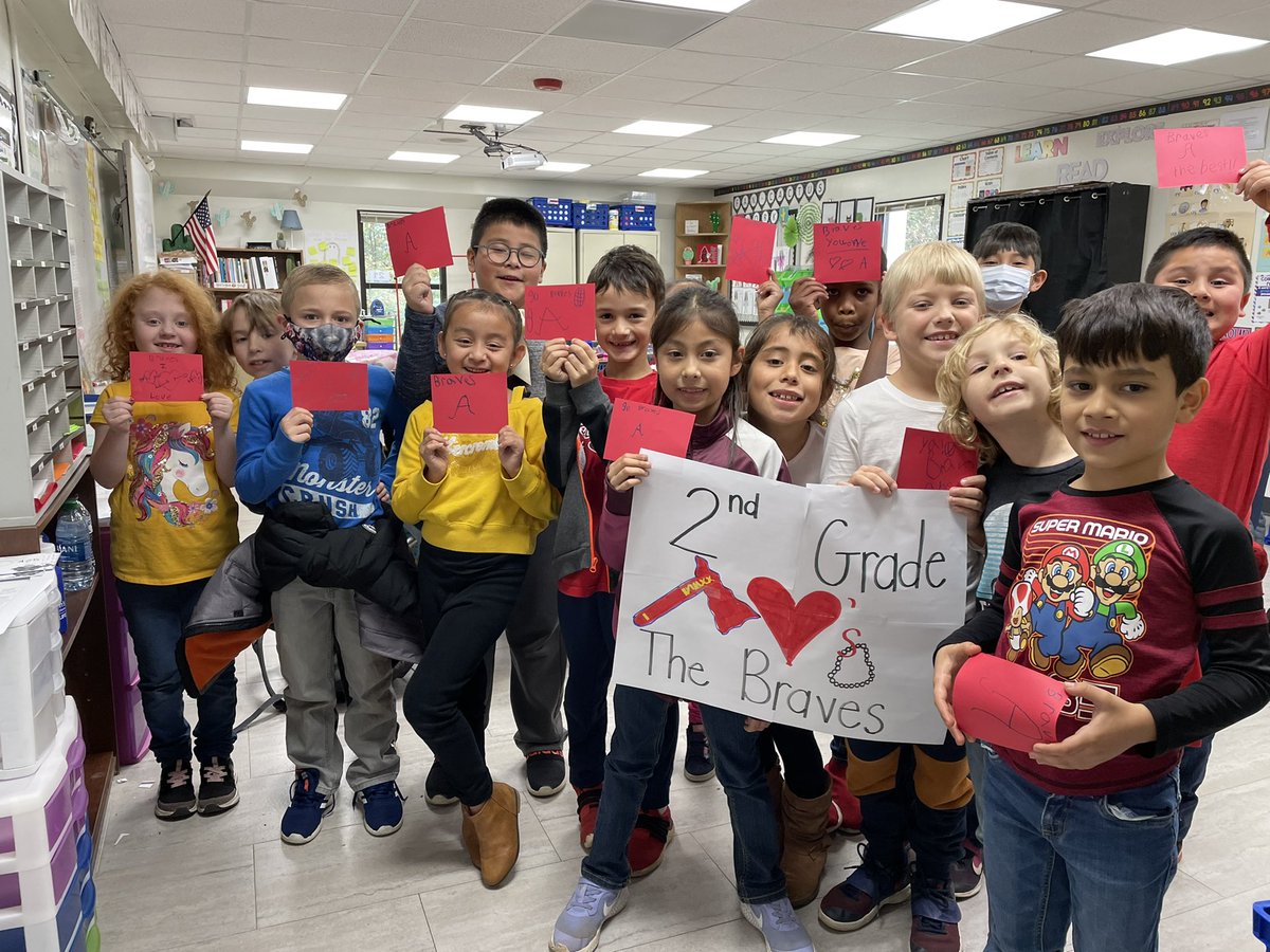 We had fun celebrating our Braves winning the World Series! <a href="/OGESeagles/">Oak Grove Elementary School</a>